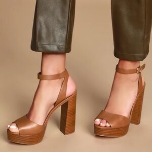 Steve Madden Madeline Platform Sandal sz 7.5M